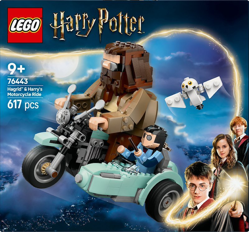 Lego Harry Potter Giro sul sidecar di Hagrid e Harry 76443