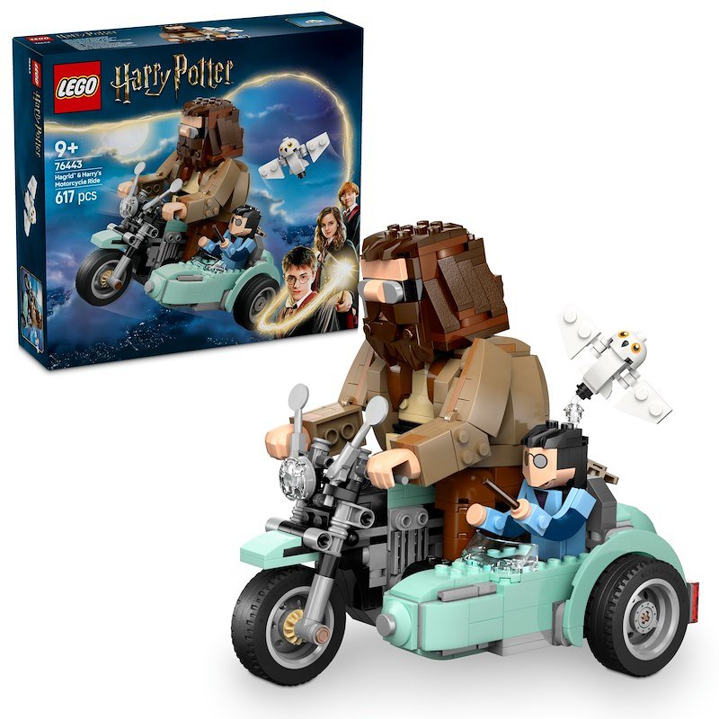 Lego Harry Potter Giro sul sidecar di Hagrid e Harry 76443