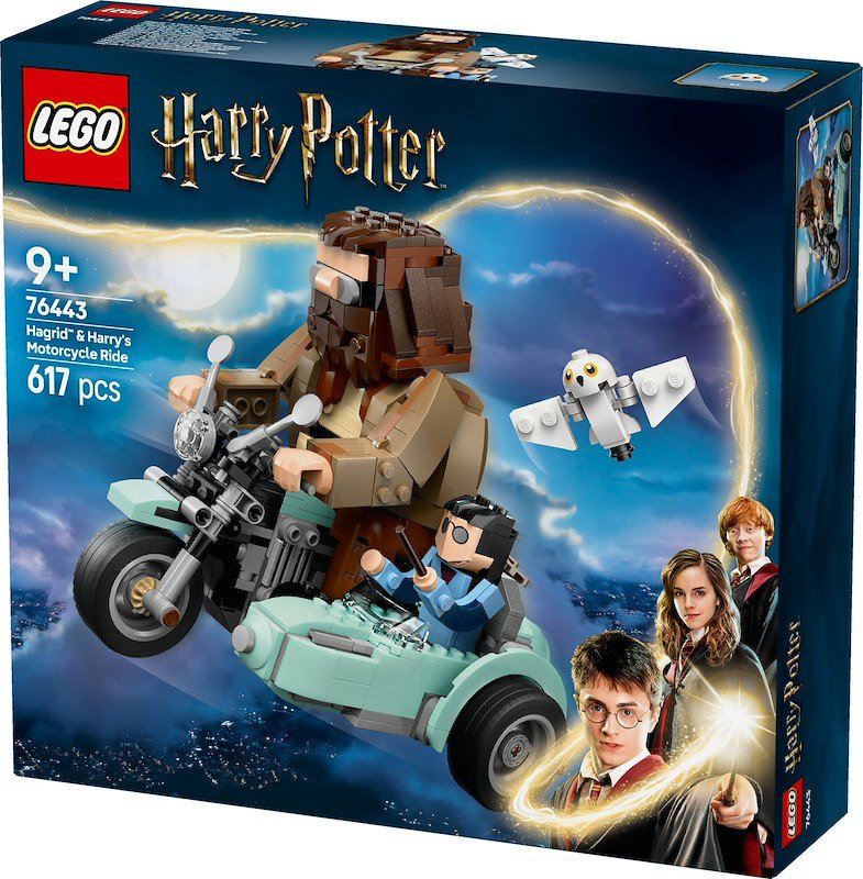 Lego Harry Potter Giro sul sidecar di Hagrid e Harry 76443