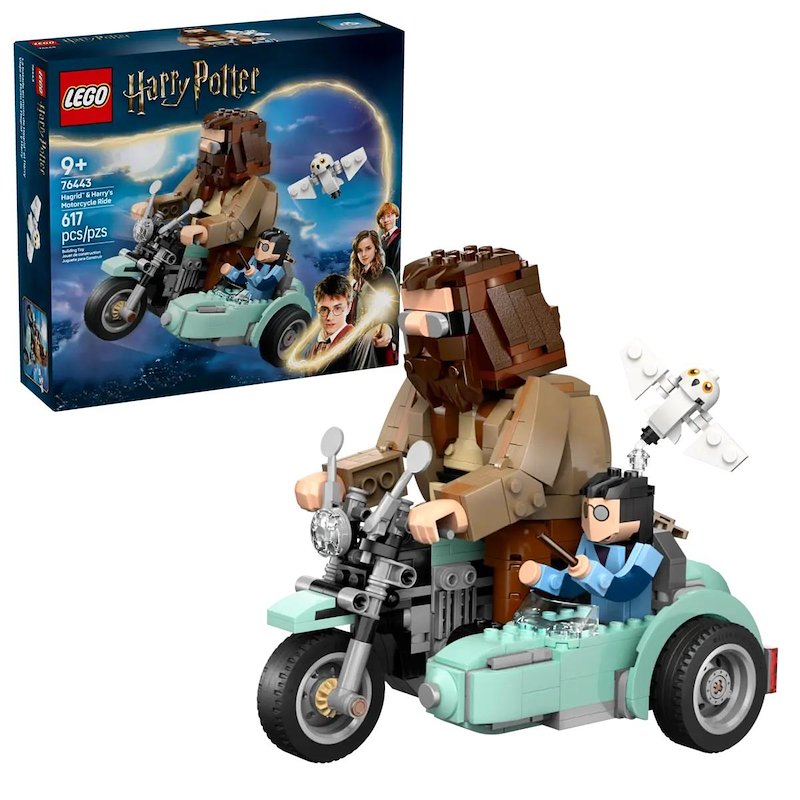 Lego Harry Potter Giro sul sidecar di Hagrid e Harry 76443