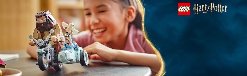 Lego Harry Potter Giro sul sidecar di Hagrid e Harry 76443