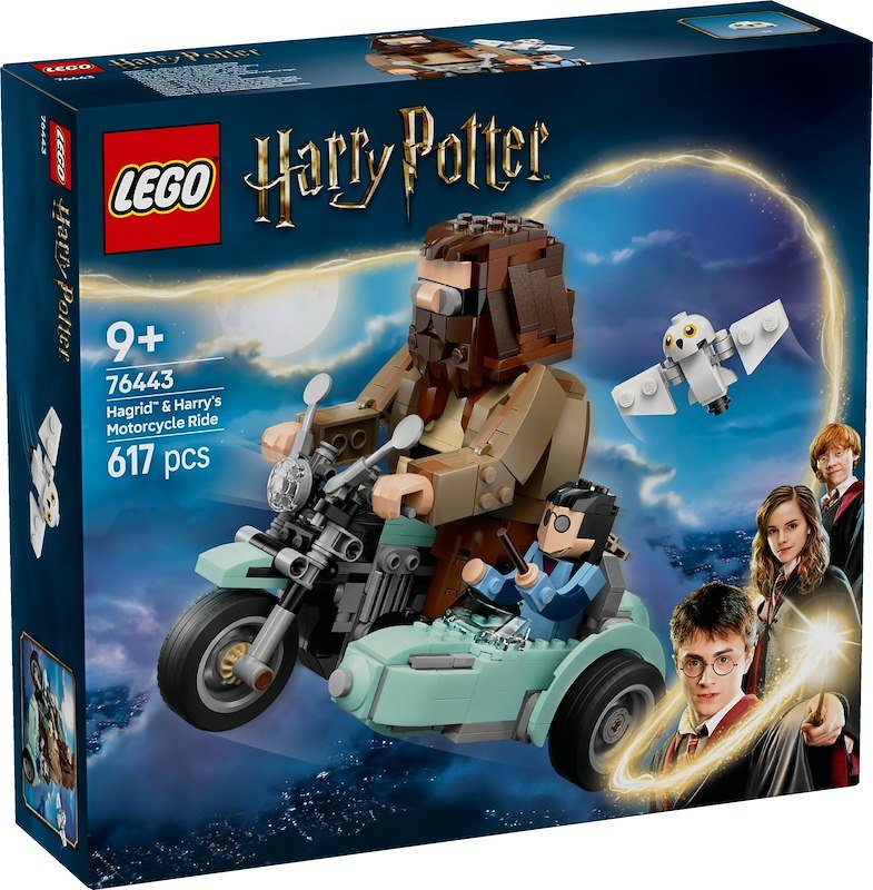 Lego Harry Potter Giro sul sidecar di Hagrid e Harry 76443