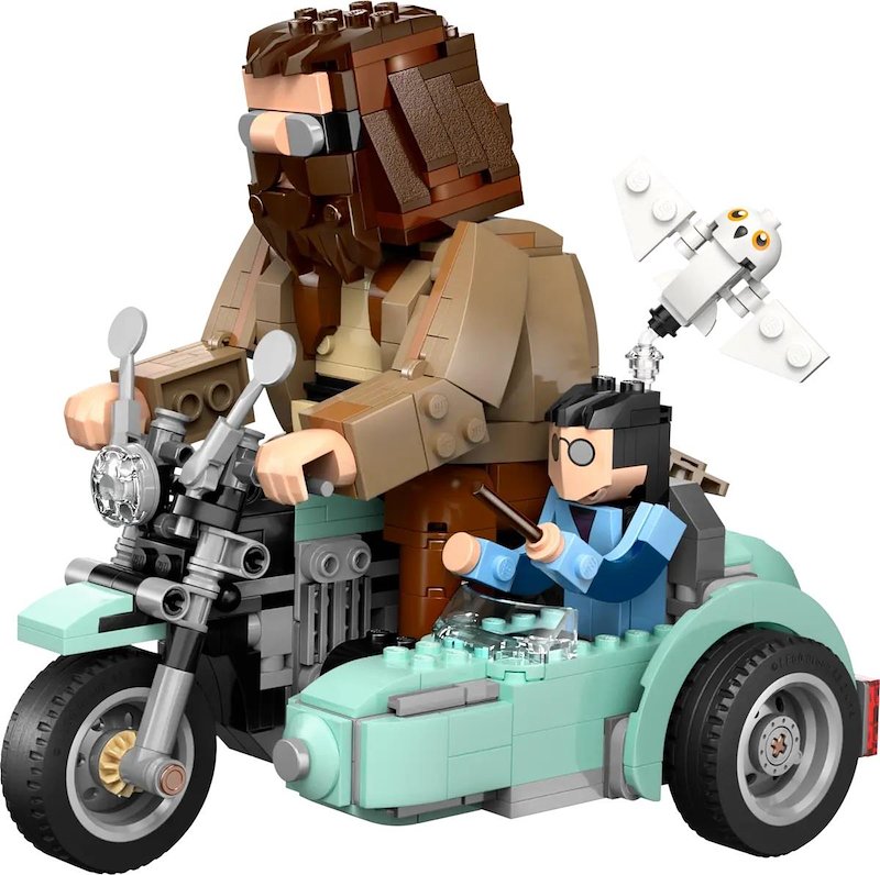 Lego Harry Potter Giro sul sidecar di Hagrid e Harry 76443