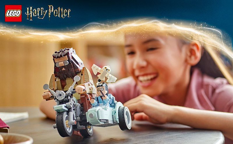Lego Harry Potter Giro sul sidecar di Hagrid e Harry 76443