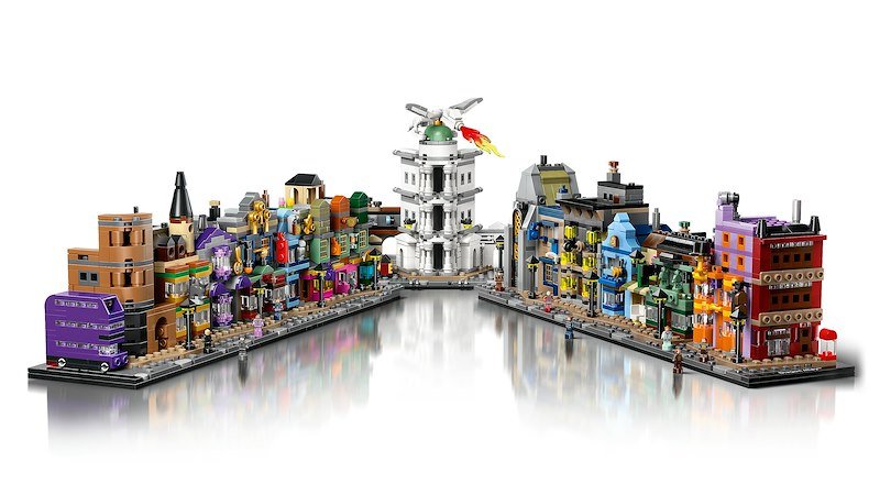 Lego Harry Potter Negozi di magia di Diagon Alley 76444