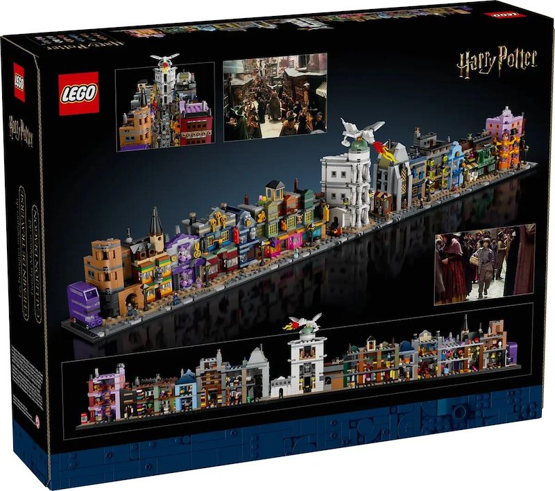 Lego Harry Potter Negozi di magia di Diagon Alley 76444