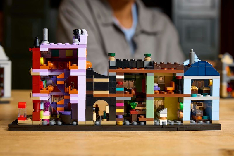 Lego Harry Potter Negozi di magia di Diagon Alley 76444
