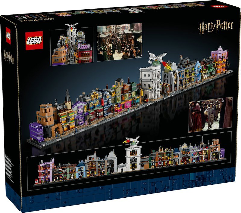 Lego Harry Potter Negozi di magia di Diagon Alley 76444
