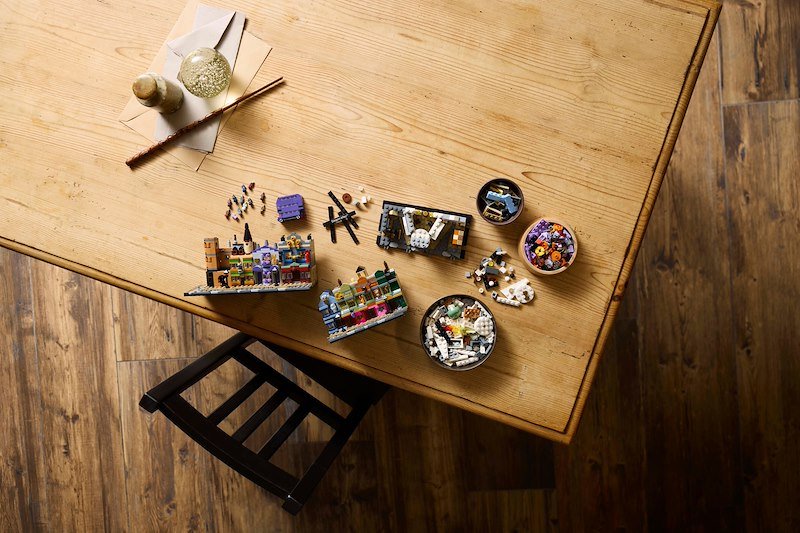 Lego Harry Potter Negozi di magia di Diagon Alley 76444