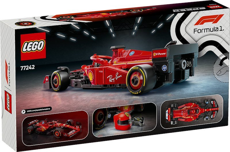 Lego Speed Champions Auto da Corsa F1 Ferrari SF-24 77242
