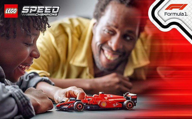 Lego Speed Champions Auto da Corsa F1 Ferrari SF-24 77242