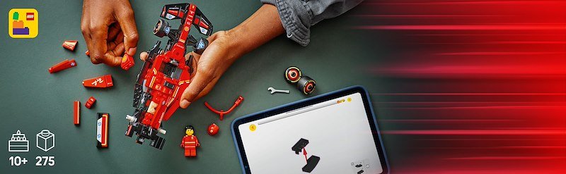 Lego Speed Champions Auto da Corsa F1 Ferrari SF-24 77242