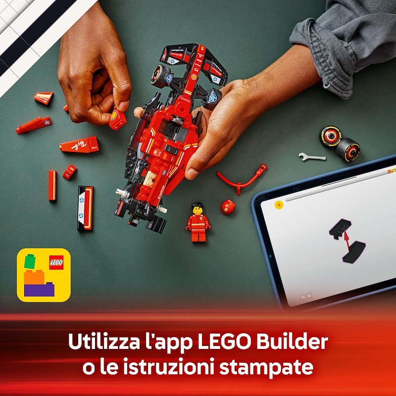 Lego Speed Champions Auto da Corsa F1 Ferrari SF-24 77242