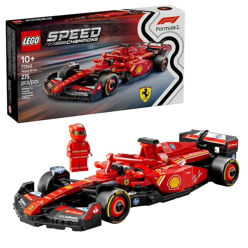 Lego Speed Champions Auto da Corsa F1 Ferrari SF-24 77242