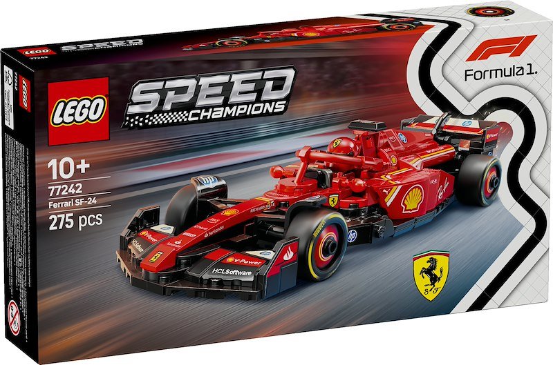 Lego Speed Champions Auto da Corsa F1 Ferrari SF-24 77242