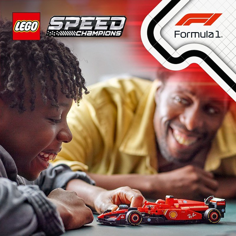 Lego Speed Champions Auto da Corsa F1 Ferrari SF-24 77242
