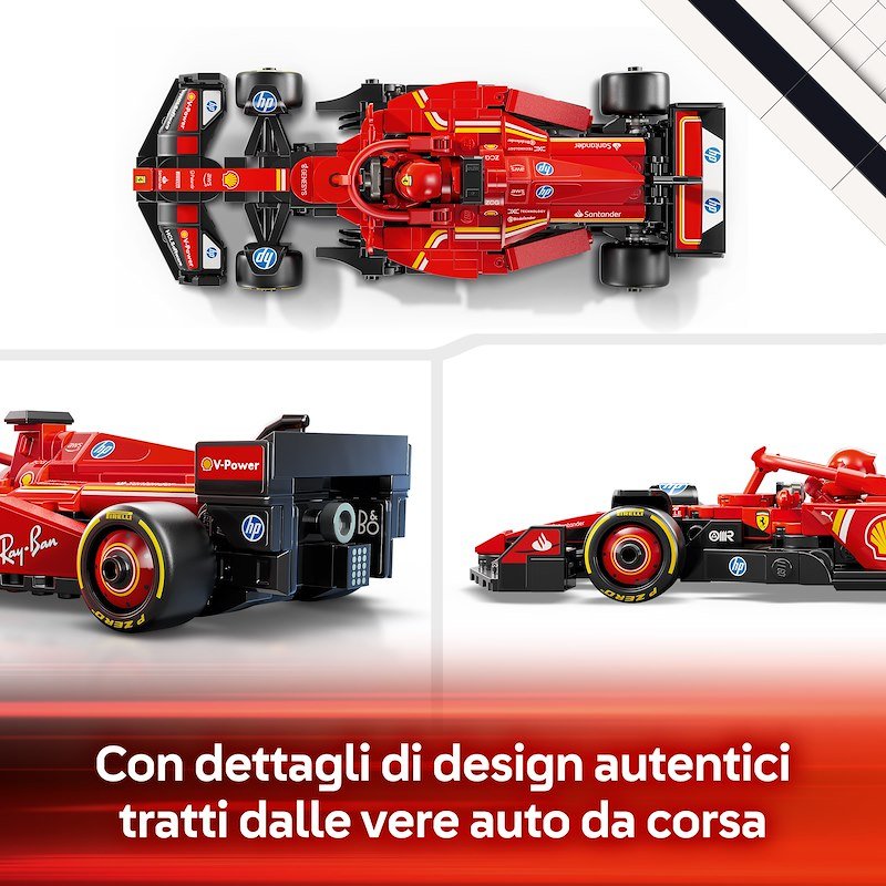 Lego Speed Champions Auto da Corsa F1 Ferrari SF-24 77242