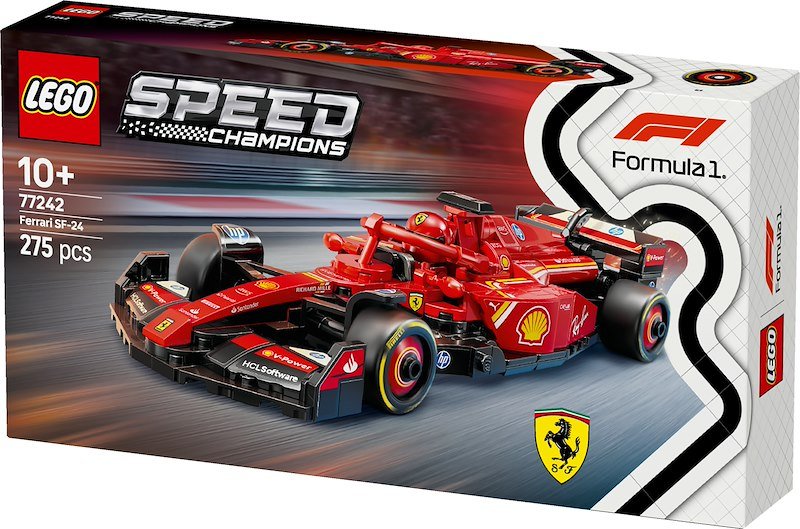 Lego Speed Champions Auto da Corsa F1 Ferrari SF-24 77242