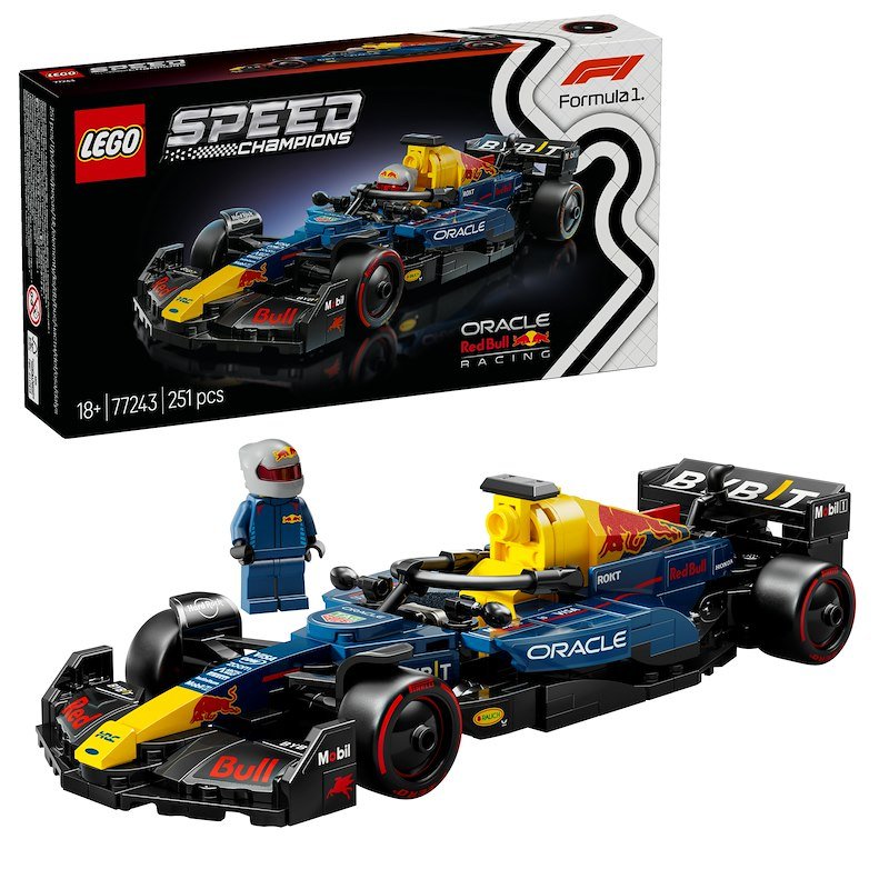 Lego® Speed Champions Auto da corsa F1® Oracle Red Bull Racing RB20 77243