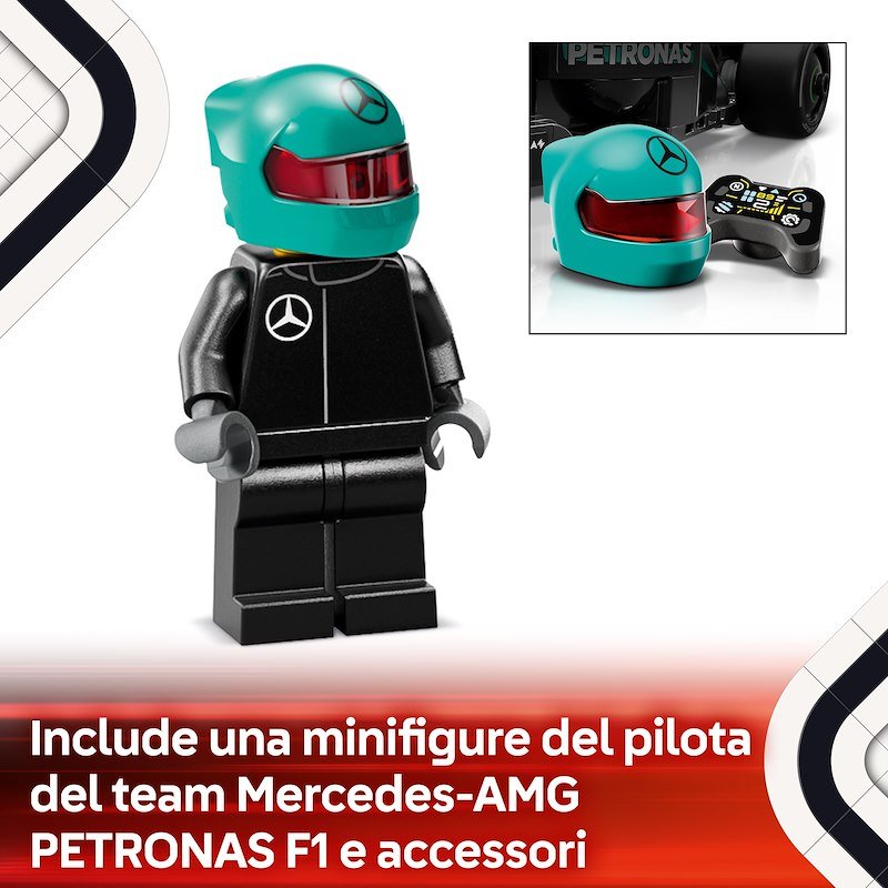 Lego Speed Champions Auto da corsa Mercedes-AMG F1 W15 77244