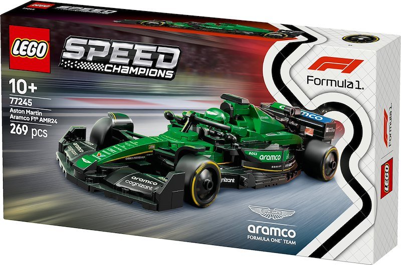 Lego® Speed Champions Auto da corsa Aston Martin Aramco F1 AMR24 77245