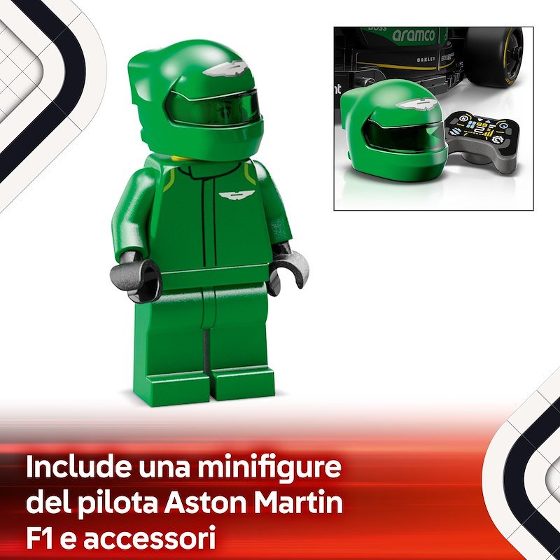 Lego® Speed Champions Auto da corsa Aston Martin Aramco F1 AMR24 77245