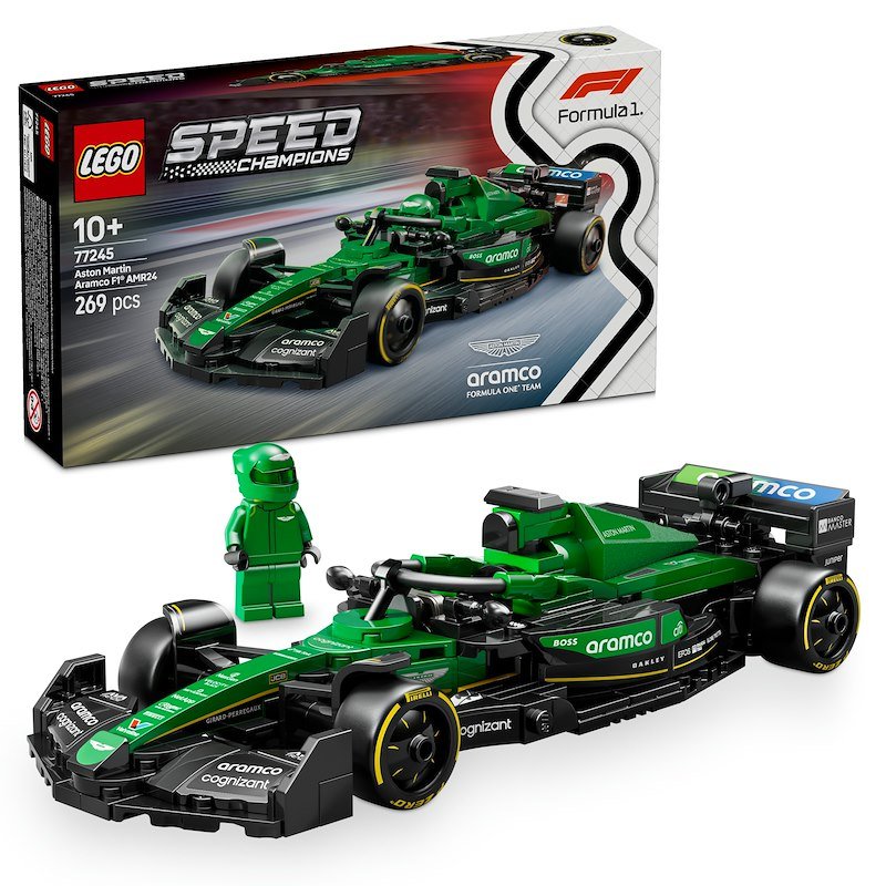 Lego® Speed Champions Auto da corsa Aston Martin Aramco F1 AMR24 77245