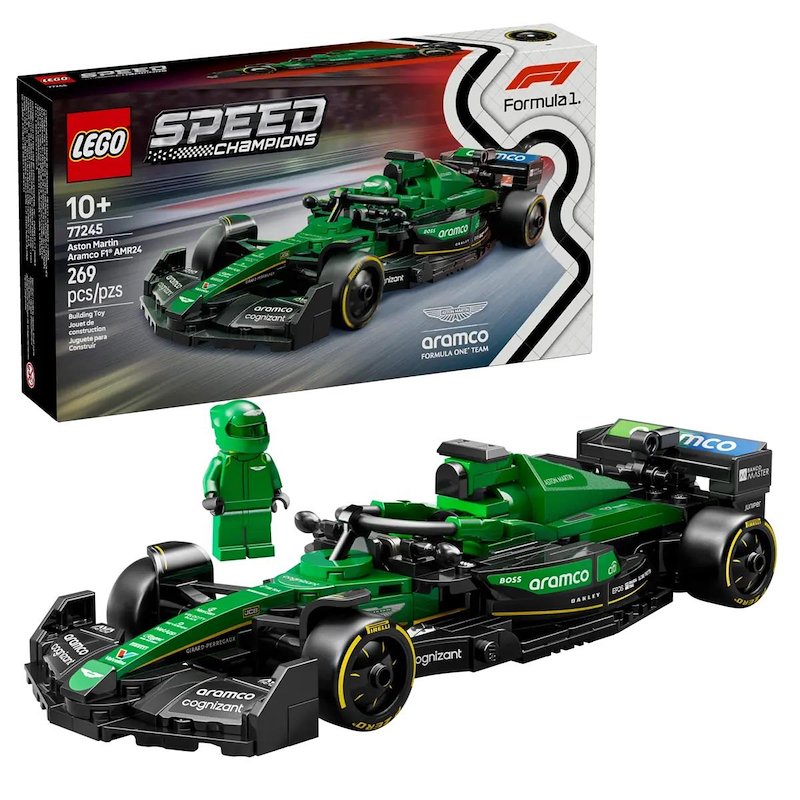 Lego® Speed Champions Auto da corsa Aston Martin Aramco F1 AMR24 77245