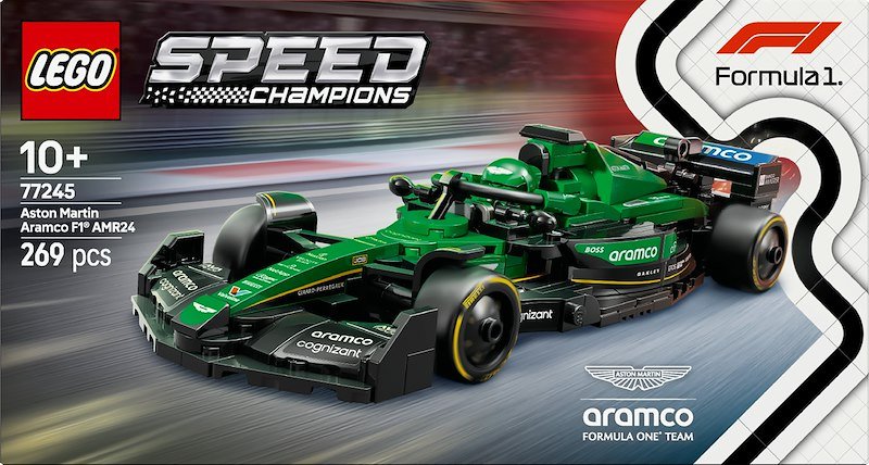 Lego® Speed Champions Auto da corsa Aston Martin Aramco F1 AMR24 77245