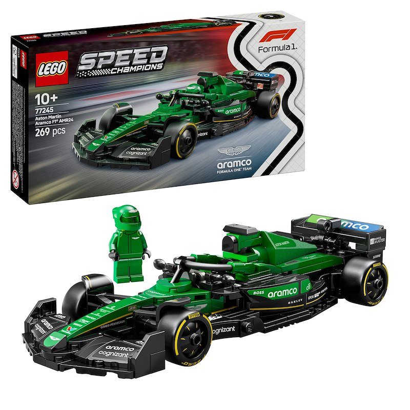 Lego® Speed Champions Auto da corsa Aston Martin Aramco F1 AMR24 77245