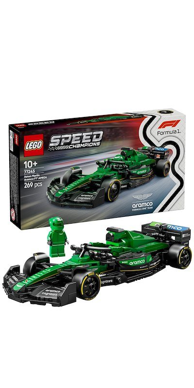 Lego® Speed Champions Auto da corsa Aston Martin Aramco F1 AMR24 77245