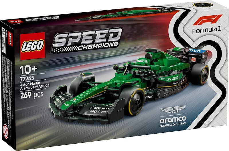 Lego® Speed Champions Auto da corsa Aston Martin Aramco F1 AMR24 77245