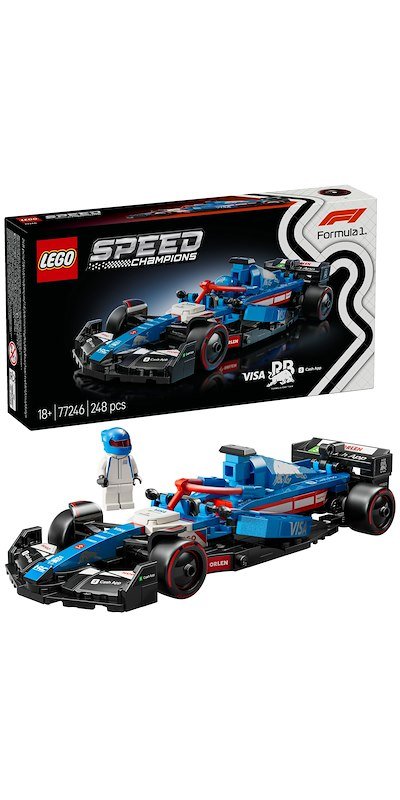 Lego® Speed Champions Auto da corsa F1® Visa Cash App RB VCARB 01 (77246)