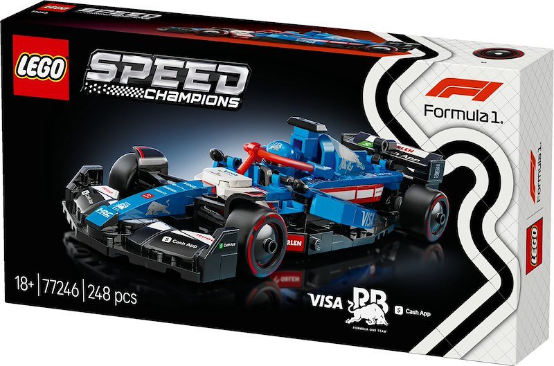 Lego® Speed Champions Auto da corsa F1® Visa Cash App RB VCARB 01 (77246)