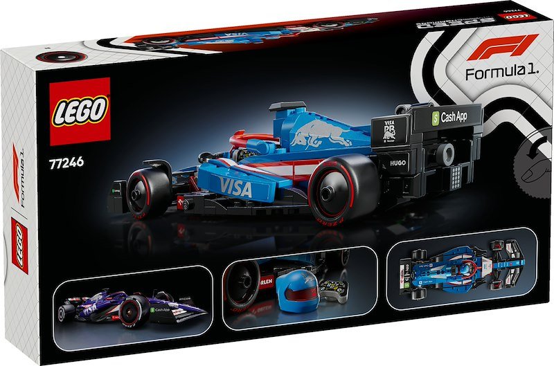 Lego® Speed Champions Auto da corsa F1® Visa Cash App RB VCARB 01 (77246)