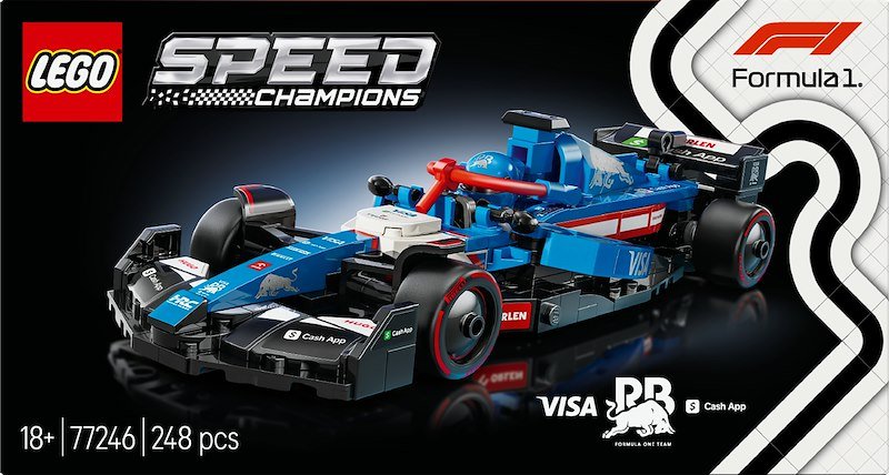 Lego® Speed Champions Auto da corsa F1® Visa Cash App RB VCARB 01 (77246)
