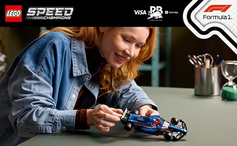 Lego® Speed Champions Auto da corsa F1® Visa Cash App RB VCARB 01 (77246)