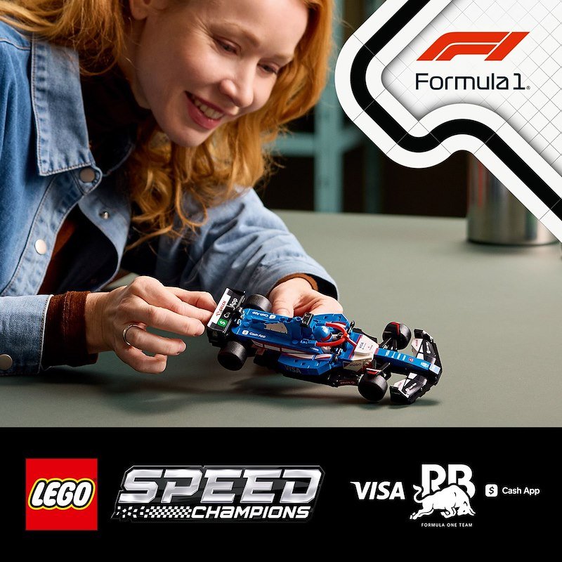 Lego® Speed Champions Auto da corsa F1® Visa Cash App RB VCARB 01 (77246)