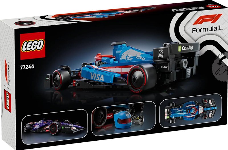 Lego® Speed Champions Auto da corsa F1® Visa Cash App RB VCARB 01 (77246)