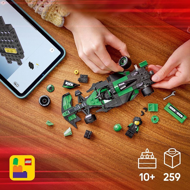 Lego® Speed Champions Auto da corsa KICK Sauber F1 Team C44 77247