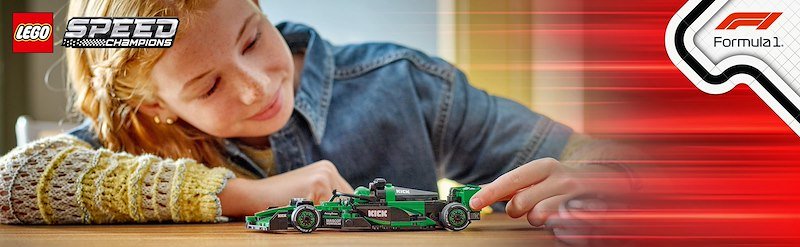 Lego® Speed Champions Auto da corsa KICK Sauber F1 Team C44 77247