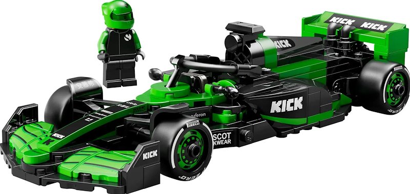 Lego® Speed Champions Auto da corsa KICK Sauber F1 Team C44 77247