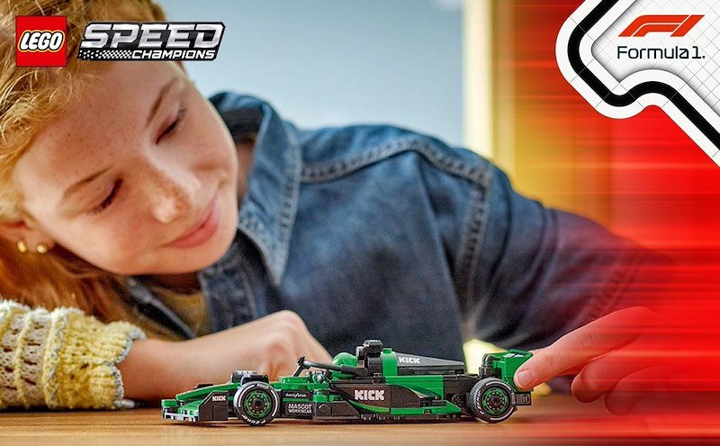 Lego® Speed Champions Auto da corsa KICK Sauber F1 Team C44 77247