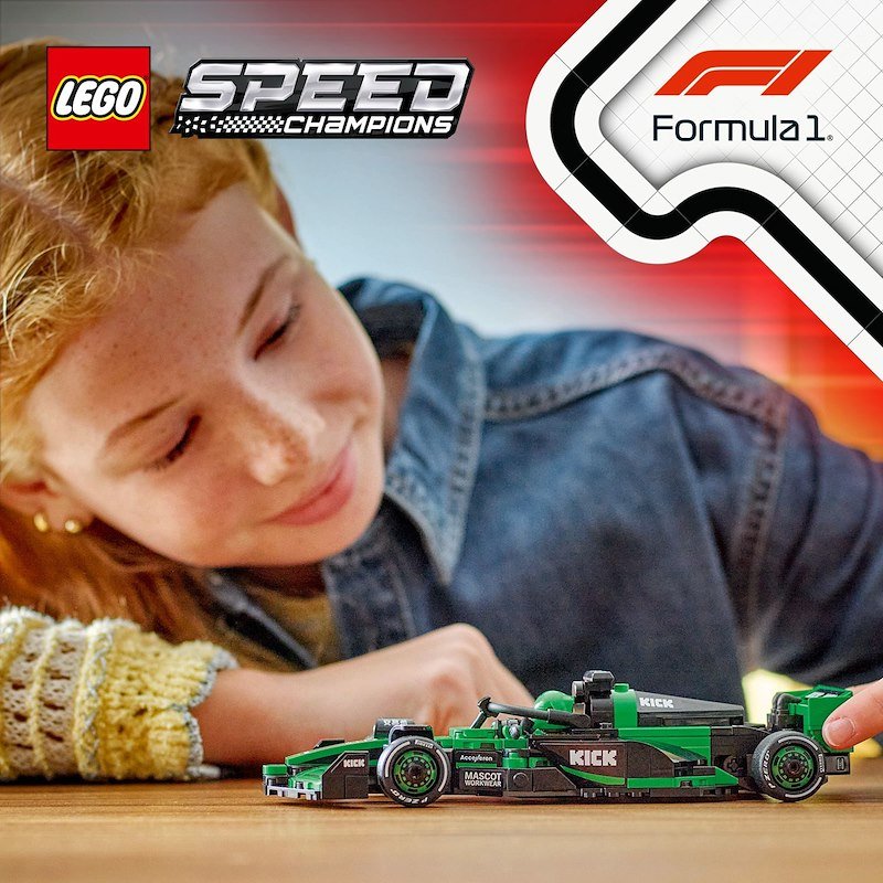 Lego® Speed Champions Auto da corsa KICK Sauber F1 Team C44 77247