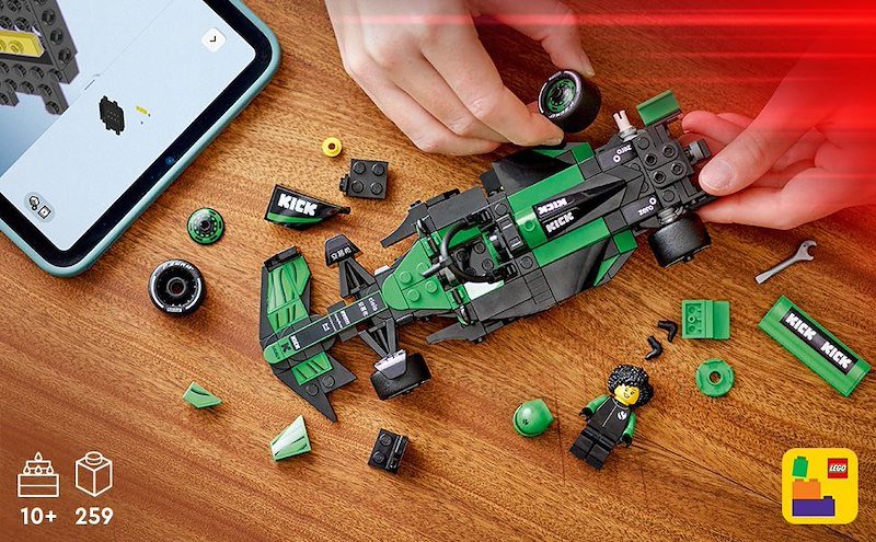 Lego® Speed Champions Auto da corsa KICK Sauber F1 Team C44 77247