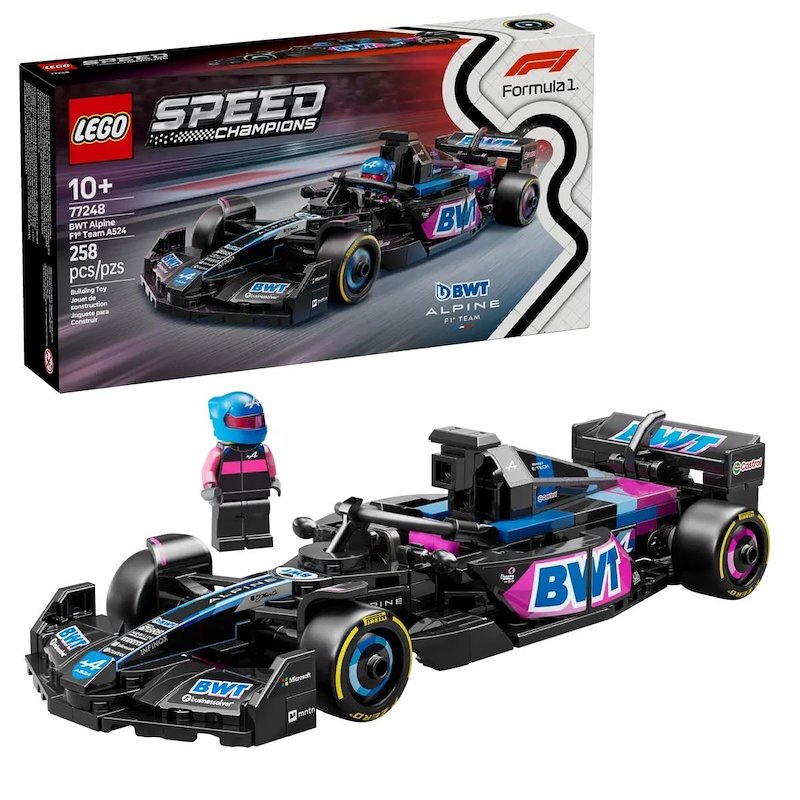 Lego® Speed Champions Auto da corsa BWT Alpine F1® Team A524 77248
