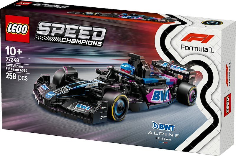 Lego® Speed Champions Auto da corsa BWT Alpine F1® Team A524 77248