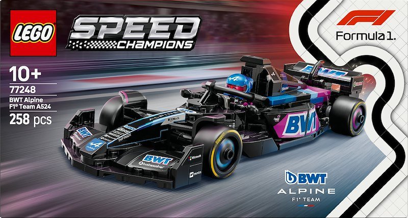 Lego® Speed Champions Auto da corsa BWT Alpine F1® Team A524 77248