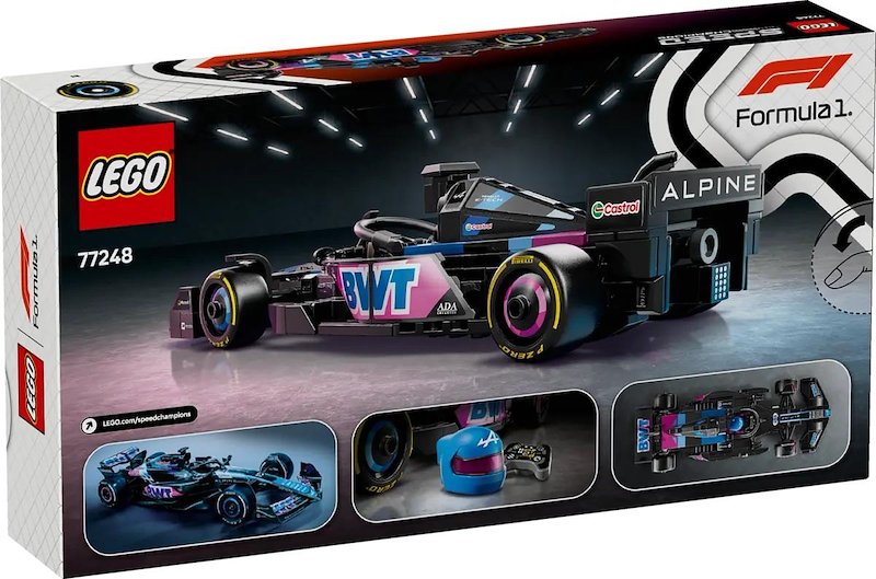 Lego® Speed Champions Auto da corsa BWT Alpine F1® Team A524 77248