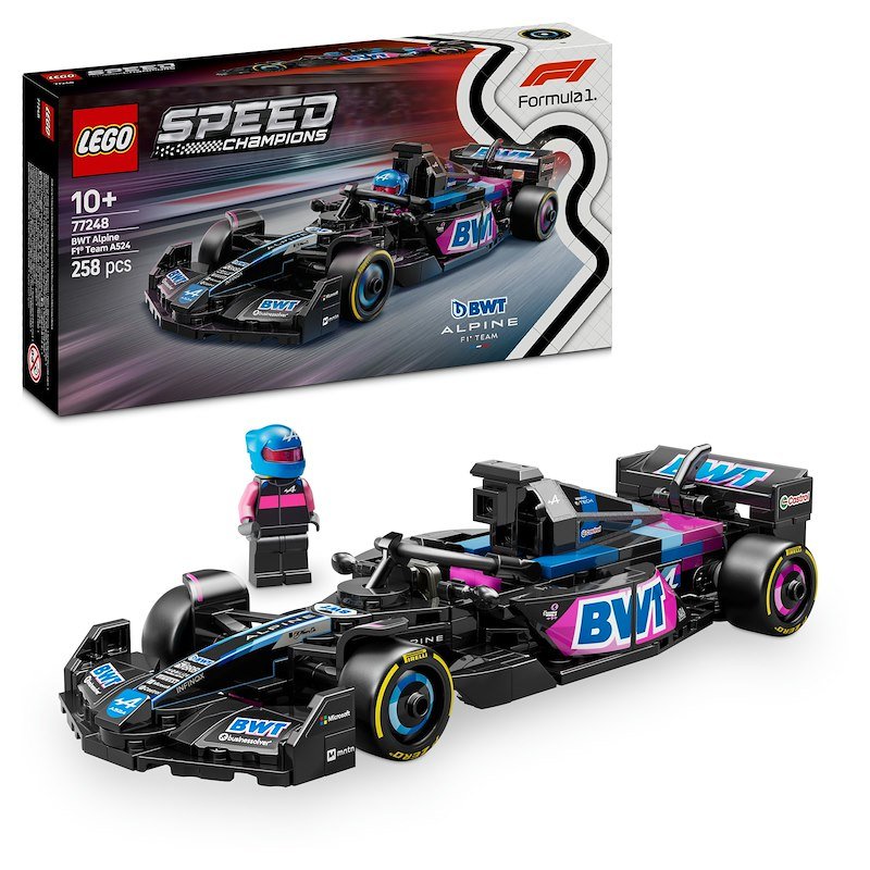 Lego® Speed Champions Auto da corsa BWT Alpine F1® Team A524 77248